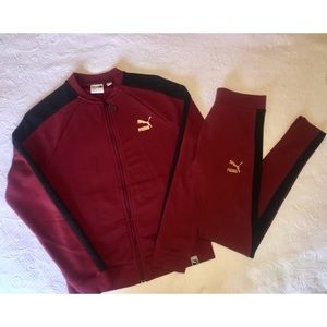 Puma Maroon Jogger